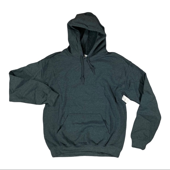 Mens hoodie big 5 new with tags size medium 1 pocket gray long sleeve SKU 173 - Picture 1 of 11